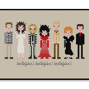 Beetlejuice - PDF Cross Stitch Pattern