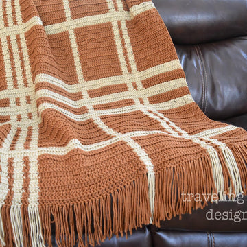 Rustic Tartan Throw Blanket