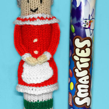 Mrs Claus Smarties Holder