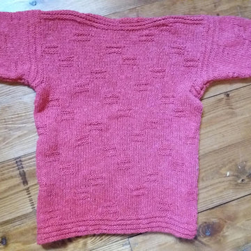 LUCIANA, lovely rustic jumper for girls