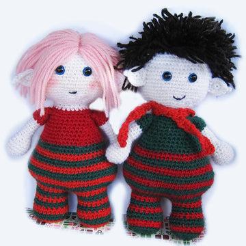 A Quirky Christmas Elf - Amigurumi Doll