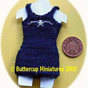 1:12th scale Ladies bathing costume