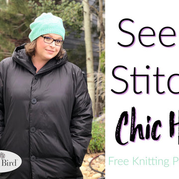 Seed Stitch Chic Hat