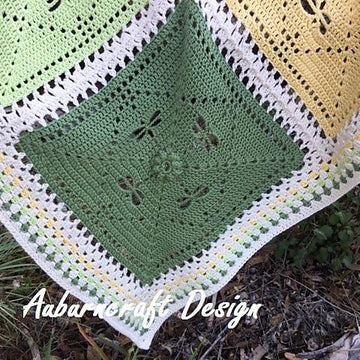 The Dragonfly Patch Blanket