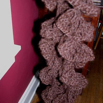 Alpaca Ruffle Boa