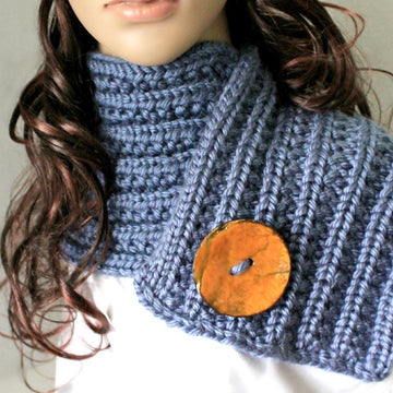 Farrow Rib Stitch Scarf