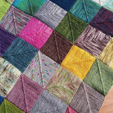 End-less Squares Blanket