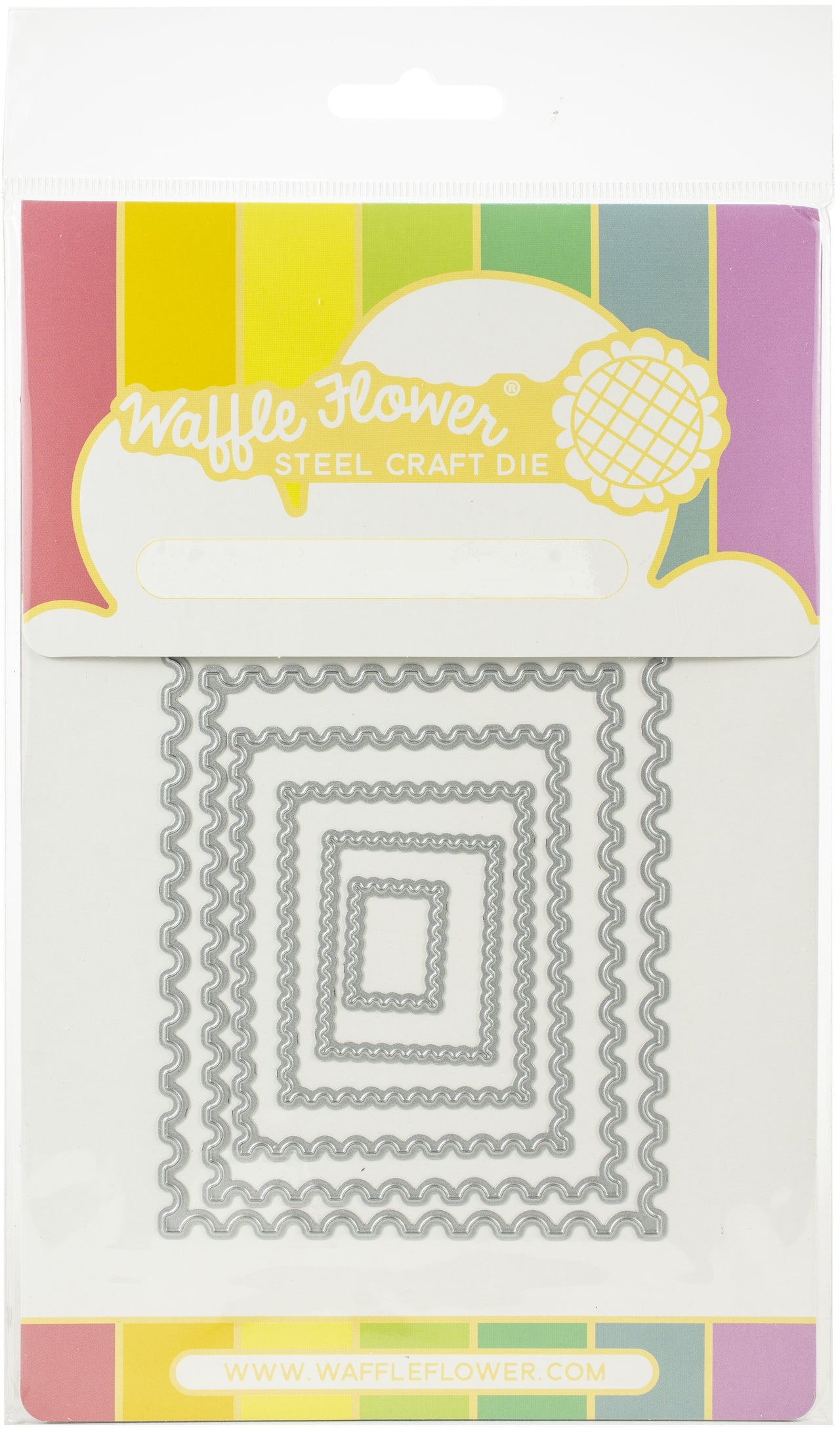 Waffle Flower Crafts Waffle Flower Die - Nesting Postages