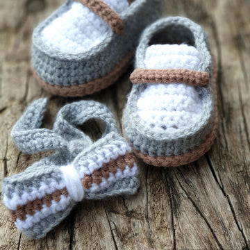 Baby Loafer with Bow tie