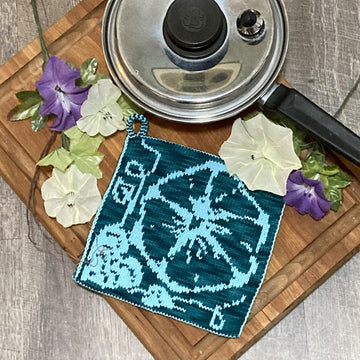Morning Glory Potholder