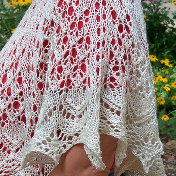 The Yarn Has Spoken shawl