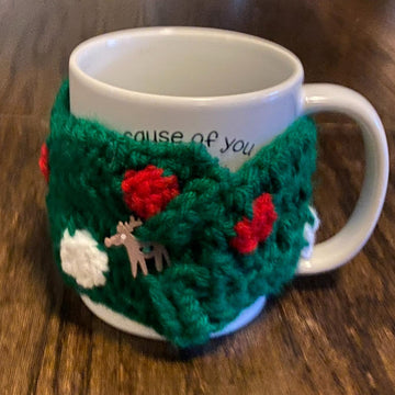 Christmas Tree Mug Cozy