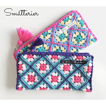 Granny Square Pencil Case