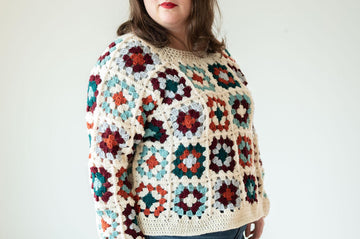 Granny Square Pullover