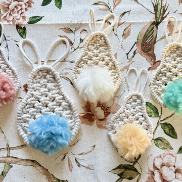 Easter Bunny Macrame Pattern