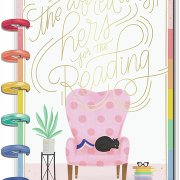 Happy Planner 12-Month Dated Mini Planner 7"X4.625" - Bookish, July 2020 - June 20