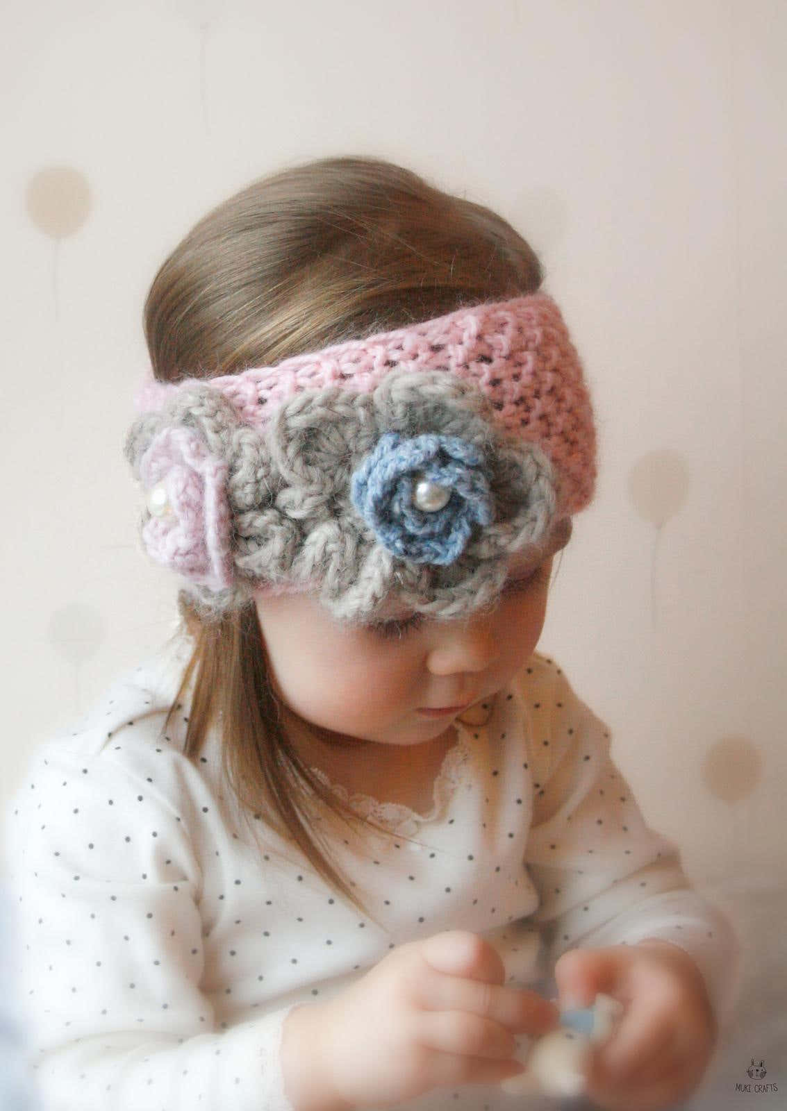 Kendra flower headband