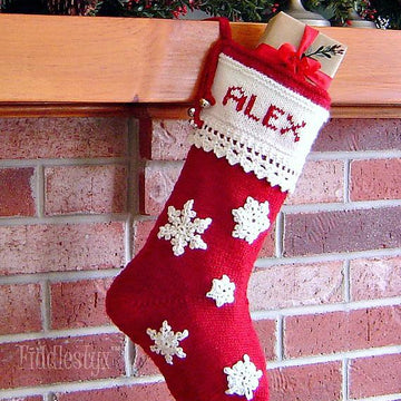 Crystal Christmas Stocking