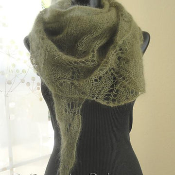 #151 Samantha Featherweight Lace Shawl