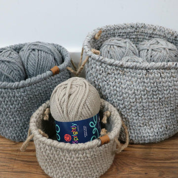 Rustic Farmhouse Nesting Baskets