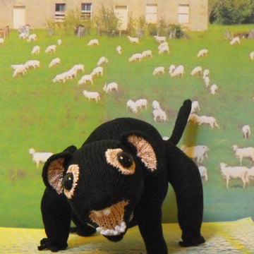 TAZ THE TASMANIAN DEVIL TOY KNITTING PATTERN