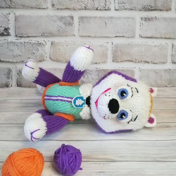 Knitted Everest from ‘’Paw Patrol’’