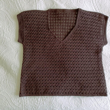 Painted Pinecone Crop Top
