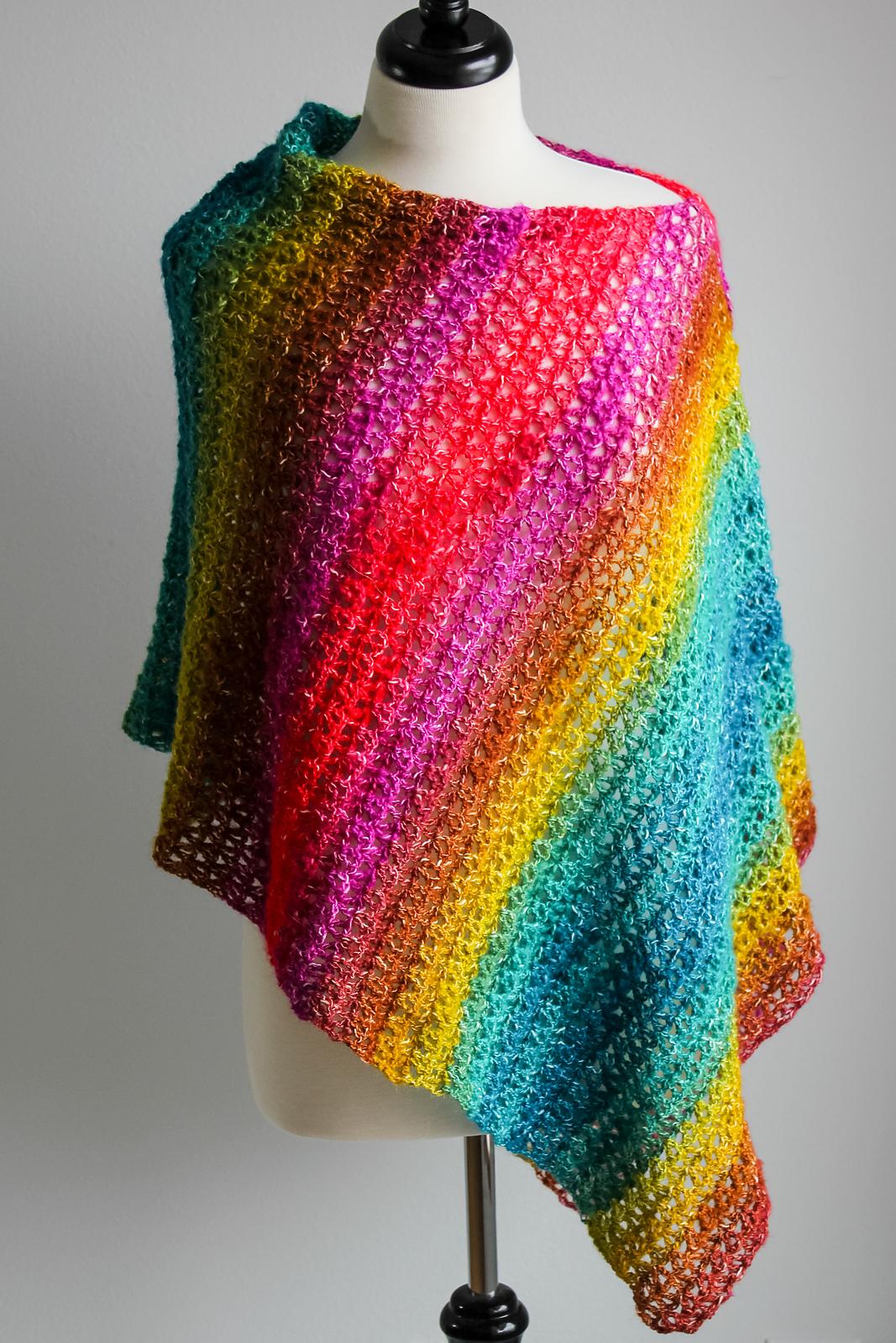 Bijou Asymmetrical Poncho