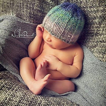 Ribbed Knit Beanie Pattern 277