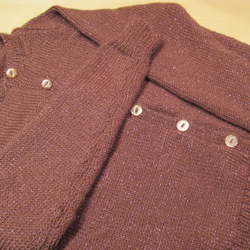 Child's Round Neck Cardigan