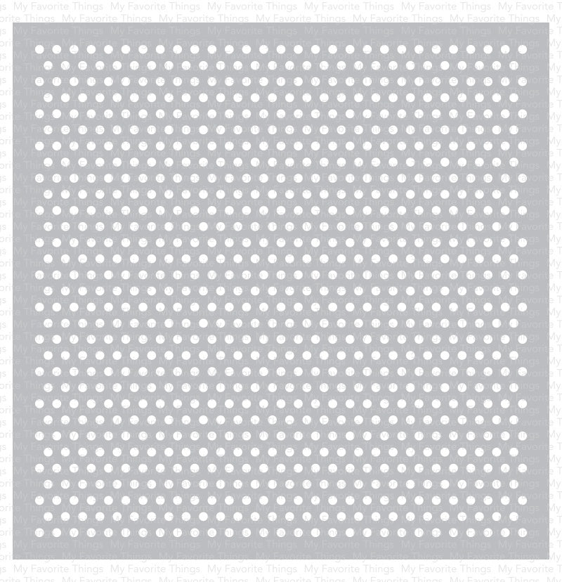 My Favorite Things Premium Stencil 6"X6" - Mini Staggered Circles