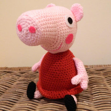 Peppa Pig plush amigurumi
