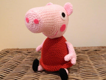 Peppa Pig plush amigurumi