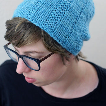 Slouchy Textured Hat