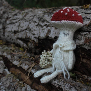 Amanita Mushroom Doll