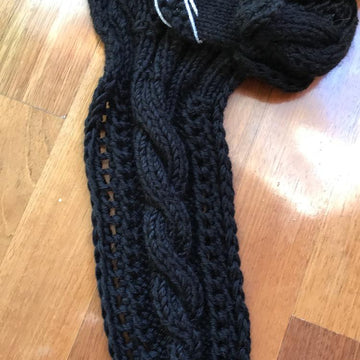 Black Cat Scarf