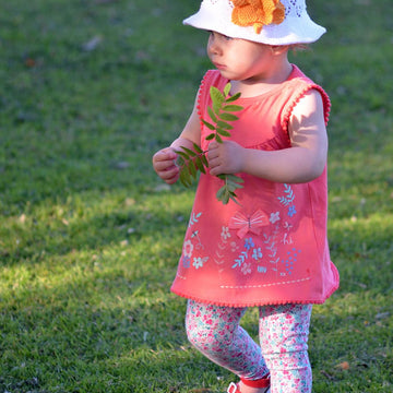 Grassland Flower Panama Hat