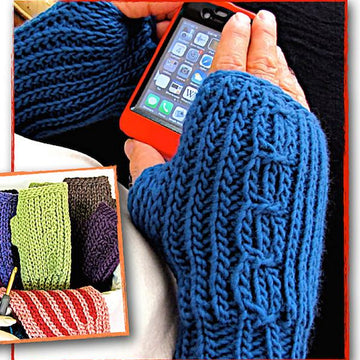 Lucky Twist Mitts