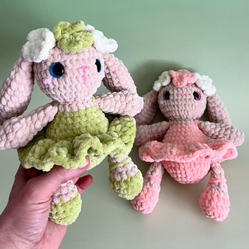 Crochet Bunny Ballerina