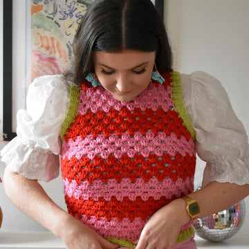 Granny Stripes Vest