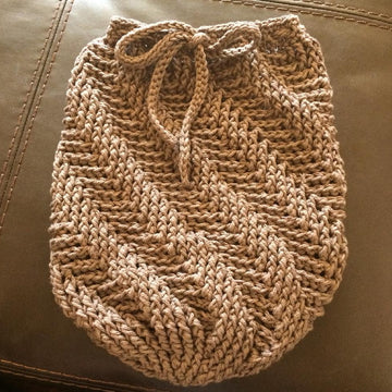 Spiral Herringbone Baby Cocoon or Swaddle Sack