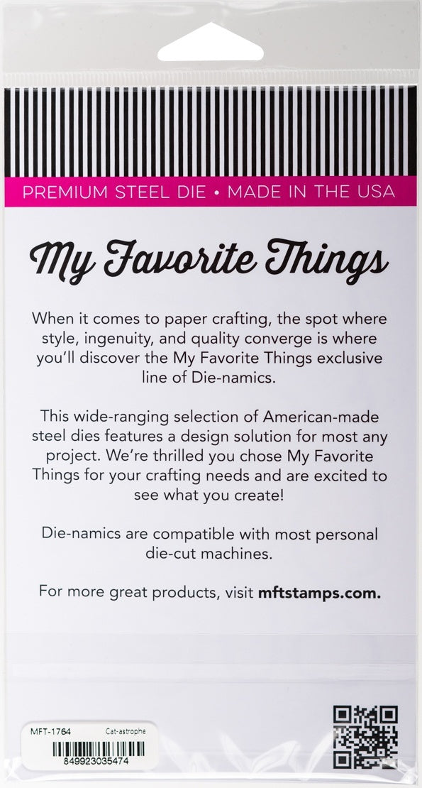 My Favorite Things Die-namics Die - Cat-Astrophe