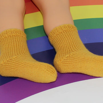 Toddler Simple Socks Circular