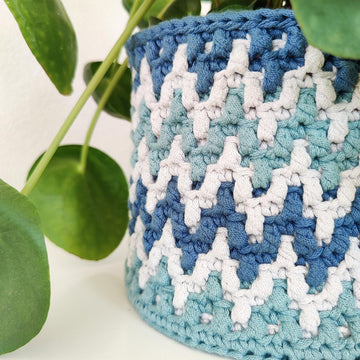 Chunky ZigZag basket