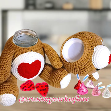 Love Bear Stash Jar