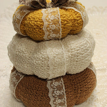Textured Pumpkins