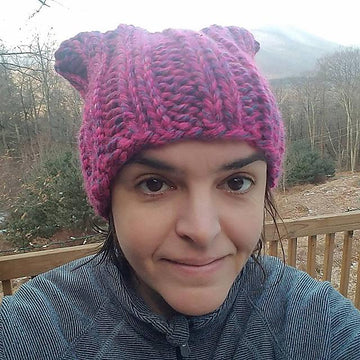 Simple Ribbed Pussy Hat