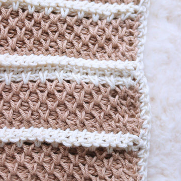 Peaks and Purls Potholder