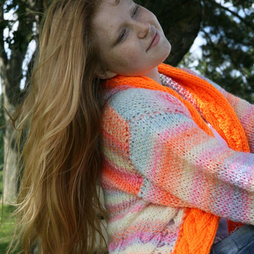 Multi-Season Hoodie-Cardigan BRIGHTEN UP YOUR DAY
