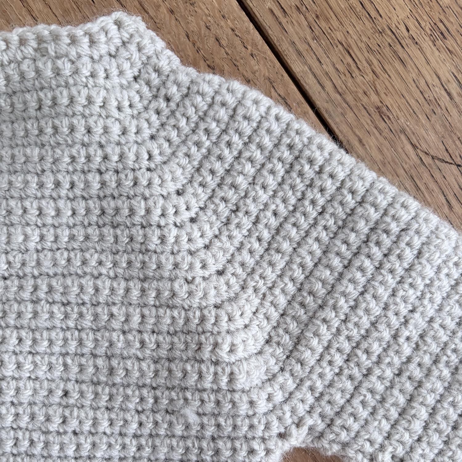 Basic Crochet Baby Cardigan - 0002